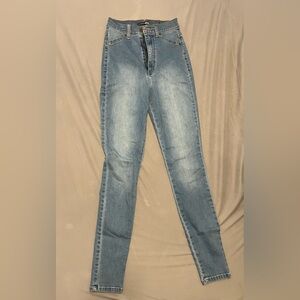 High Rise Skinny Jeans